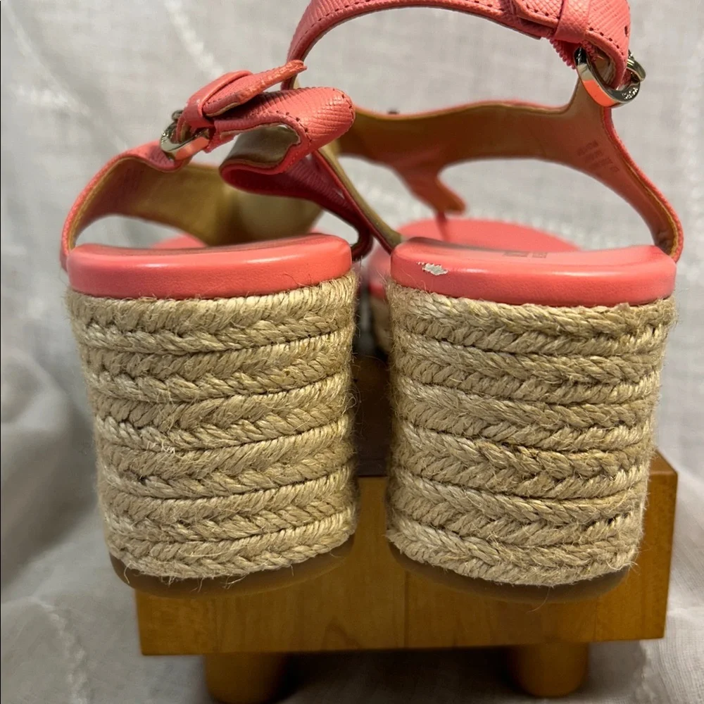 NWOT Michael Kors espadrille wedge sandal